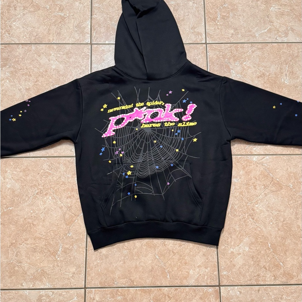 Black Graphic Hoodie